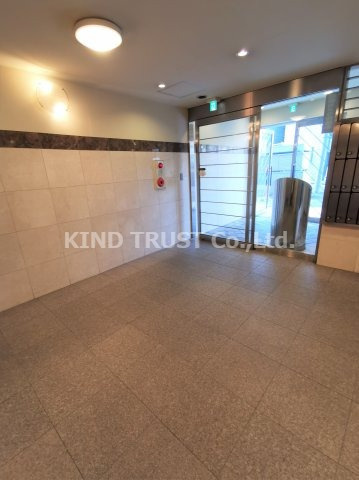 エイペックス天神橋Iのロビー|ゆとりのあるロビーです