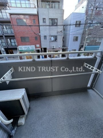 エイペックス天神橋Iのバルコニー|暖かな日差しのふりそそぐバルコニー