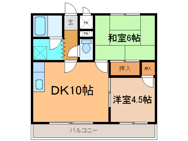 セントラル5の間取り