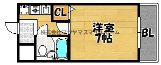 【間取り】 | カサベルディ住道