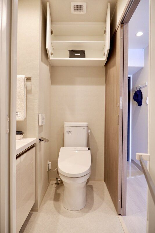 ONE ROOF RESIDENCE KIBA WESTのトイレ