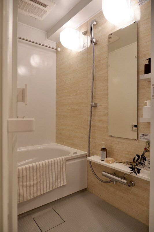 ONE ROOF RESIDENCE KIBA WESTの浴室