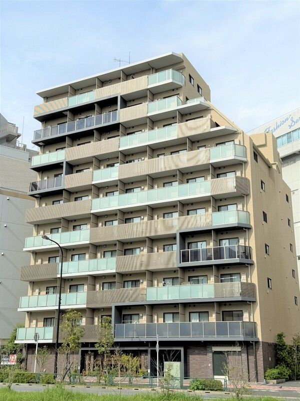 ONE ROOF RESIDENCE KIBA WESTの外観