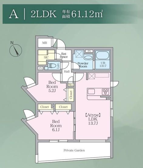 【間取り】 | A-3 ASAGAYA Residence