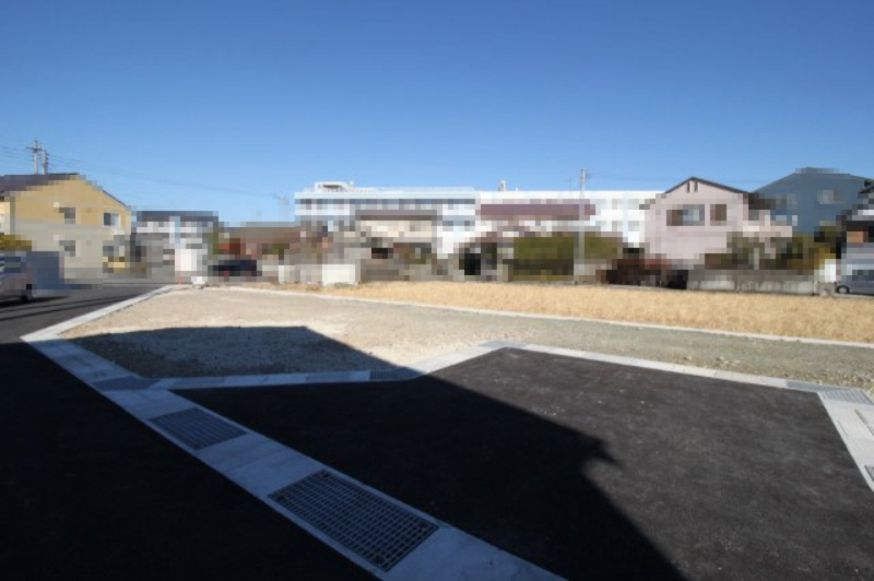 鴨部　建築条件なし　売土地　1号地（全4区画）の外観|1号地　土地面積　130.46㎡　（約39.46坪）