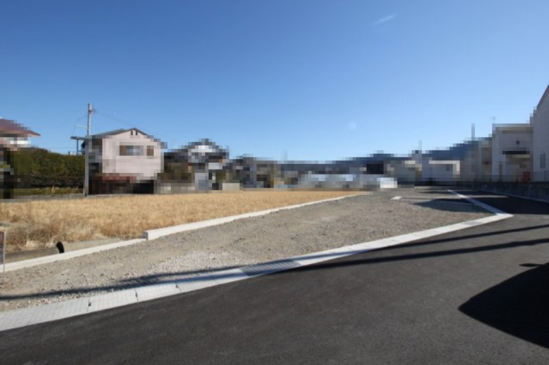 鴨部　建築条件なし　売土地　1号地（全4区画）の土地図|1号地　土地面積　130.46㎡　（約39.46坪）