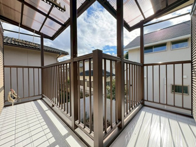 【バルコニー】 | 箕面市小野原東6丁目貸家