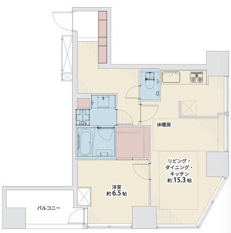 シティタワー新宿新都心の間取り