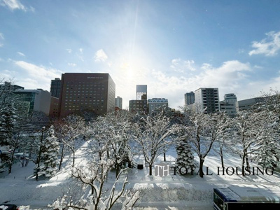 【展望】 | レジデンスタワー大通公園 | 陽当たり・通風良好です♪
大通公園が一望できます♪