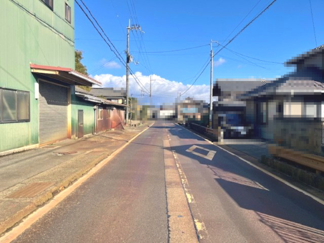 高島市新旭町饗庭倉庫工場の周辺