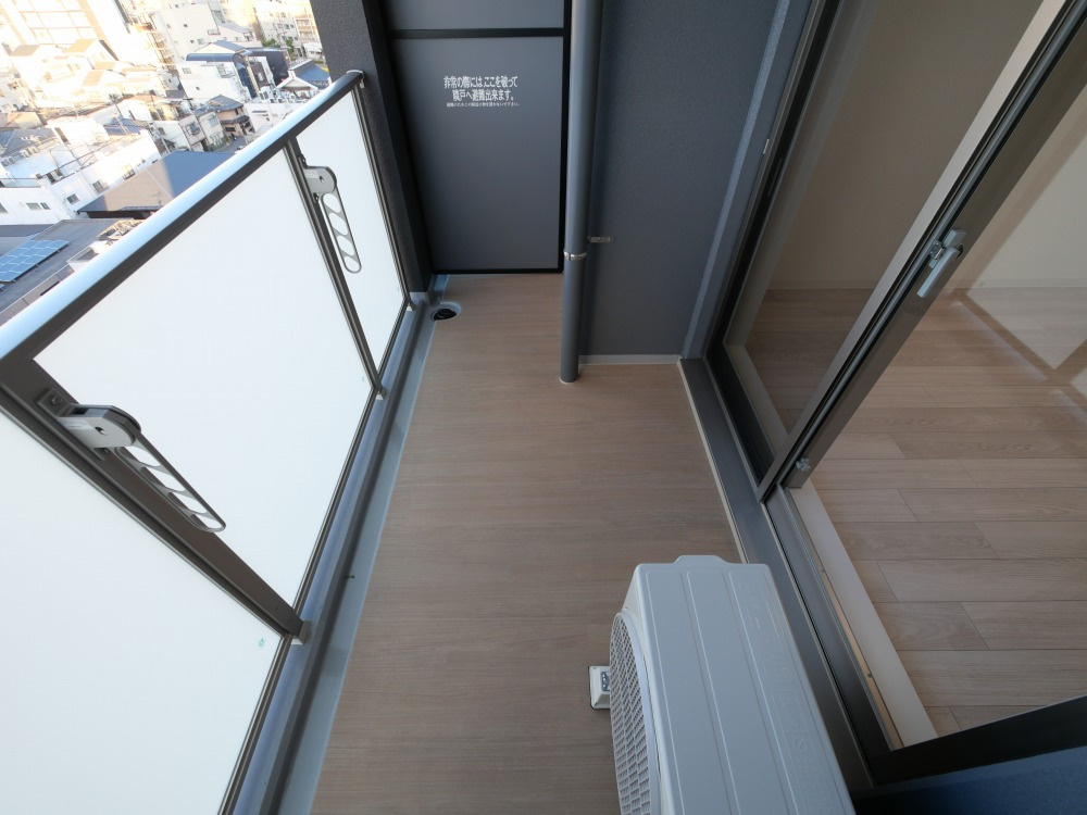 プレサンス大正エミナンスのバルコニー