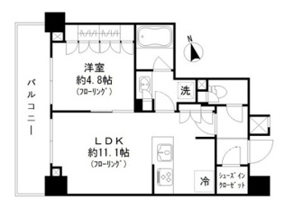 【間取り】 | パークリュクス蒲田一丁目 | パークリュクス蒲田一丁目