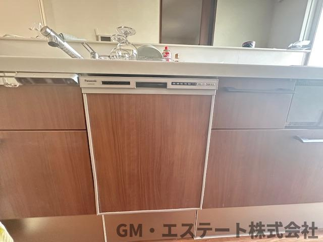 宮崎市大塚町西ノ後　中古住宅のキッチン|食器洗浄乾燥機