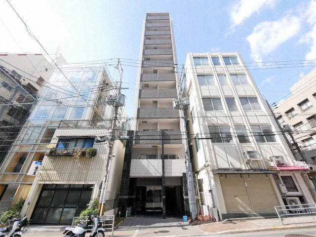 レジュールアッシュ大阪城WESTの外観