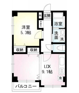 【間取り】 | フローリッシュ津田沼Ⅱ | 間取りです。