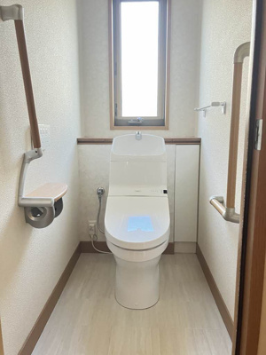 【トイレ】 | 江津２丁目戸建貸家