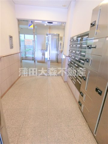 エクセルダイア蒲田Ⅲのエントランス|オートロック宅配BOXメールBOX管理人室