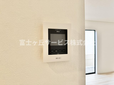 【セキュリティ】 | 島田市金谷東2丁目 9期 新築一戸建て 3号棟 | 来客の際、顔が見えて安心です