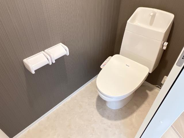 仮）取手市本郷４丁目新築アパートのトイレ|シャワー付トイレ（イメージ）