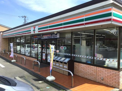 【周辺】 | 仮）取手市本郷４丁目新築アパート | セブンイレブン取手本郷1丁目店まで624ｍ
