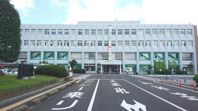 【周辺】 | 仮）取手市本郷４丁目新築アパート | 取手市役所まで1,401ｍ