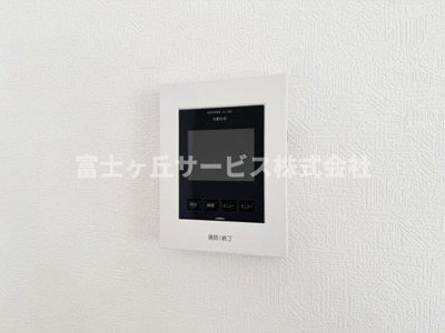 【セキュリティ】 | 島田市金谷東2丁目 9期 新築一戸建て 4号棟 | 来客の際、顔が見えて安心です