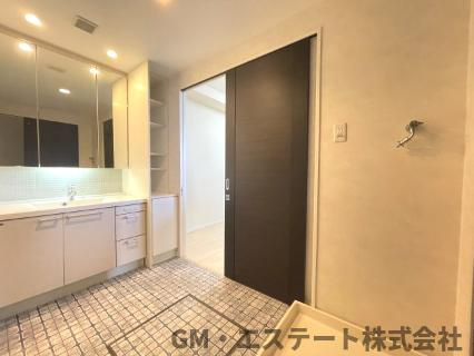 コアマンションルネス大橋の脱衣所
