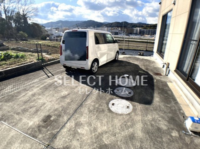 【駐車場】 | 池金町字上大入戸建 | 駐車場完備です