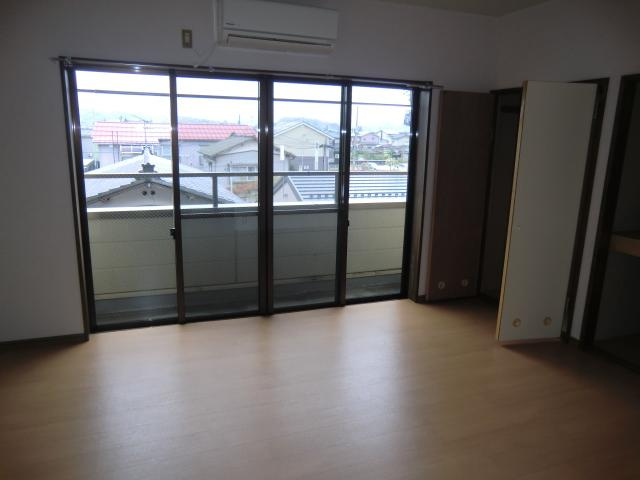 第３コーポヴィラのバルコニー