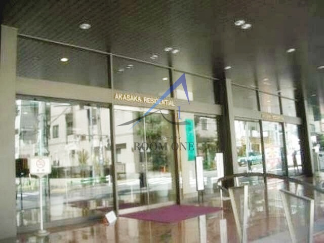 赤坂レジデンシャルホテルのエントランス|エントランスです。