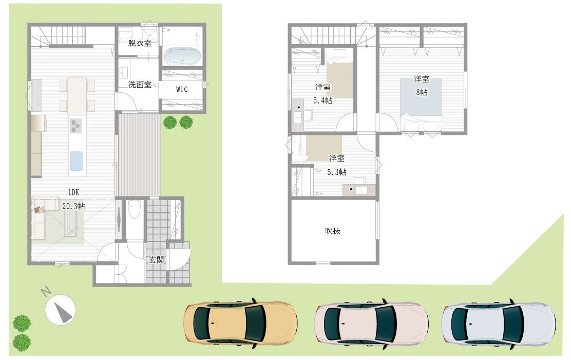 栗東市小柿10丁目　新築戸建て