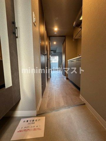 エスリードレジデンスザ・グラン大阪福島クラスの玄関