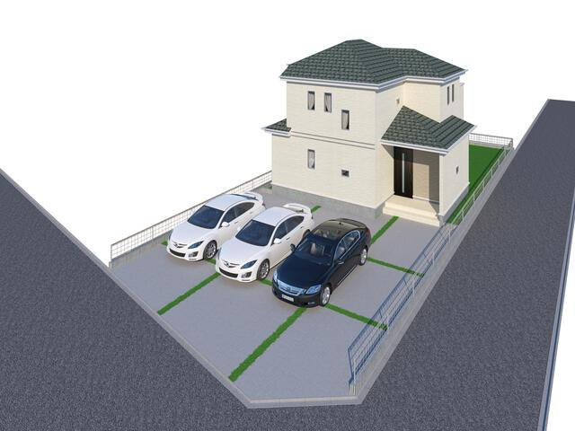 富士市宮島の新築一戸建|イメージパース（２０２６年４… 