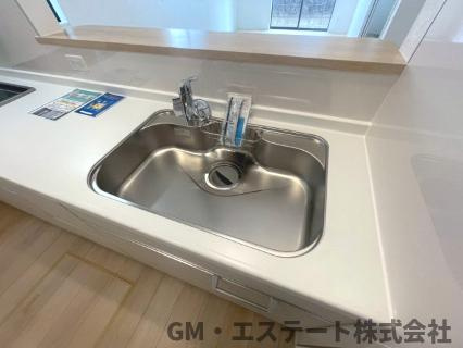 宮崎市祇園3丁目　新築住宅（第2-2号棟）のキッチン