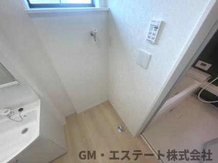 宮崎市祇園3丁目　新築住宅（第2-2号棟）のランドリースペース