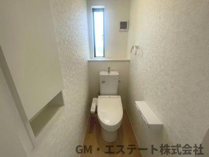 宮崎市祇園3丁目　新築住宅（第2-2号棟）のトイレ