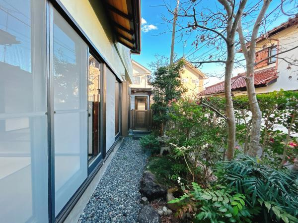 富士宮市山本の中古一戸建|庭 