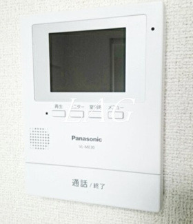 【セキュリティ】 | エクセレント　タウン | モニター付きインターフォンです。