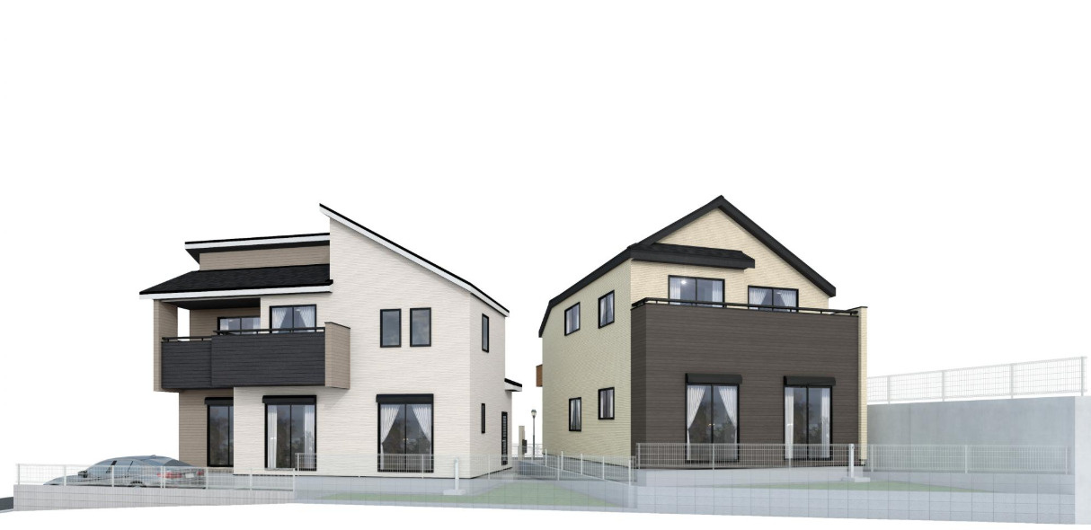 横浜市戸塚区平戸町 新築戸建て【仲介手数料無料】カースペース2台