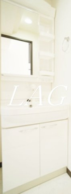 【洗面所】 | クレストコート八王子 | 独立洗面台です。