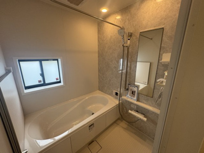 【浴室】 | 南城市佐敷新開（限定1棟） | 1号棟　浴室換気乾燥機付き♪