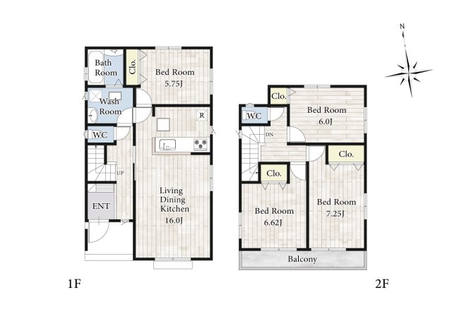 【間取り】 | リビングの大きな開口部は陽当たりの確保だけでなく、まとめ買いで大量のお買い物をした際や家具など大きな物を購入した際に便利です。