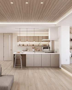 ライフレビュー久が原の居間・リビング