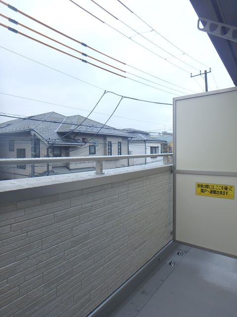 ベルサローク東葛西のバルコニー