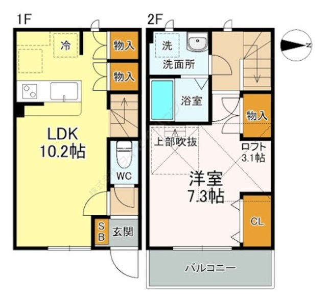 ベルサローク東葛西の間取り