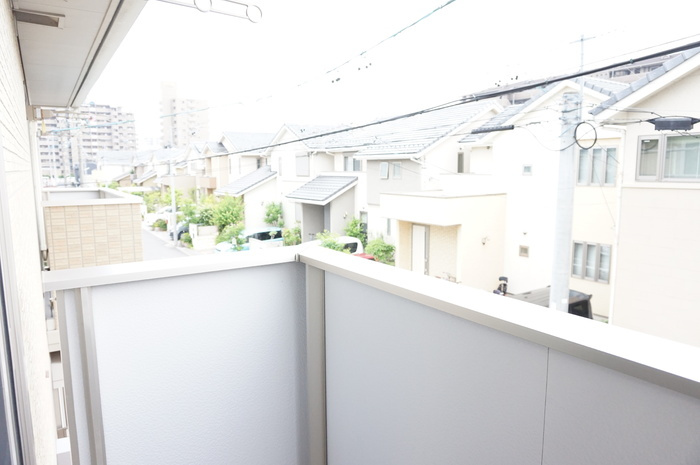 アムール天神のバルコニー