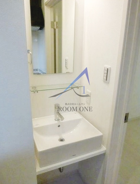 リーフテラスの洗面所|洗面台です。