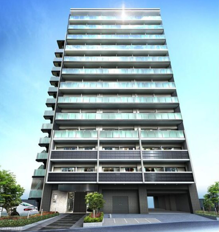 エスリードレジデンス ザ・グラン大阪福島クラスの外観パース|エスリードレジデンス ザ・グラン大阪福島クラス　外観パース