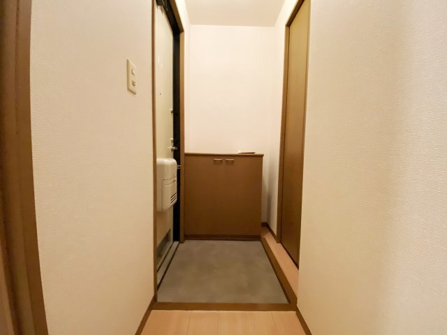 戸田市笹目６丁目のアパートの玄関