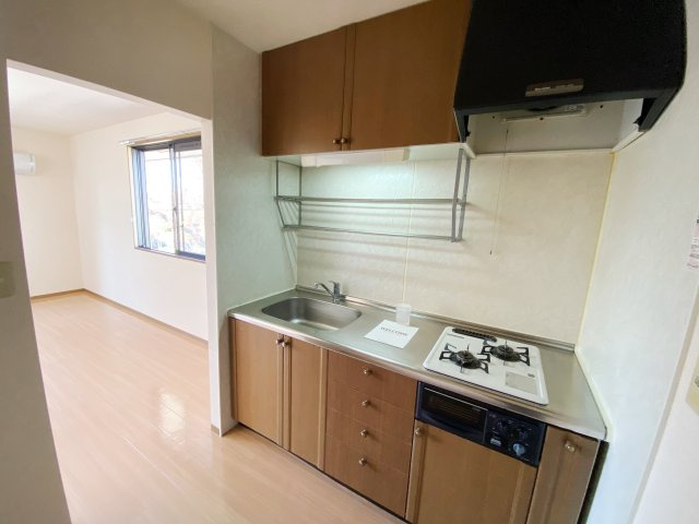 戸田市笹目６丁目のアパートのキッチン